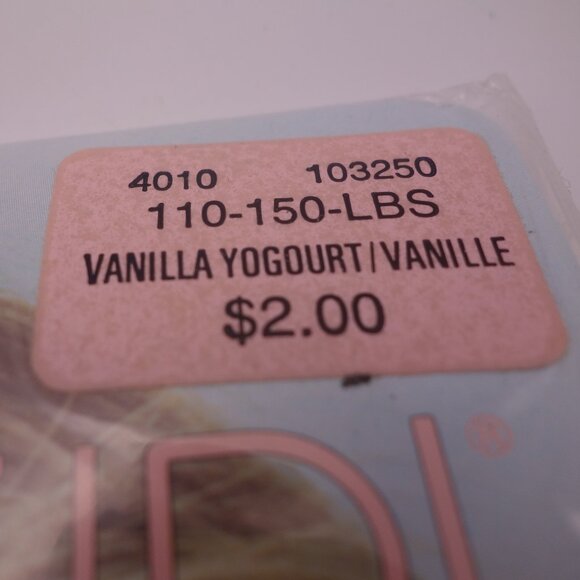 Vintage COVER GIRL One Size All Sheer Sandalfoot Vanilla Yogurt 4010 Pantyhose - Picture 6 of 14